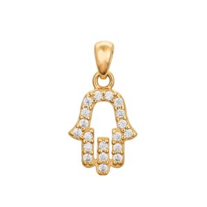 Hängsmycke i äkta silver Fatimas hand