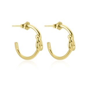 Örhängen Knot Mini i äkta silver